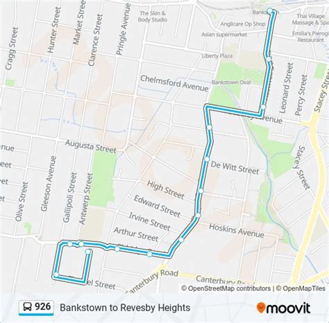 926 Route: Schedules, Stops & Maps .